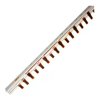 Шина соединительная PIN 3-фазная 63А (1м) Энергия, 5 шт - Электрика, НВА - Щитки и аксессуары для монтажа - Шины нулевые - . Магазин оборудования для автономного и резервного электропитания Ekosolar.ru в Ижевске