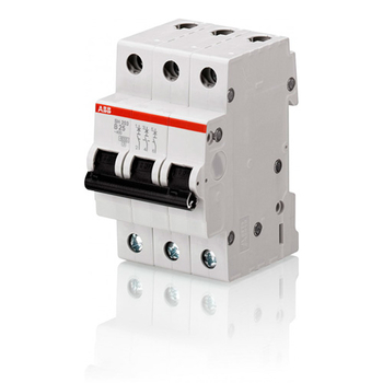 Автоматический выключатель ABB SH203L 3P 25А (С) 4,5kA - Электрика, НВА - Модульное оборудование - Автоматические выключатели - . Магазин оборудования для автономного и резервного электропитания Ekosolar.ru в Ижевске