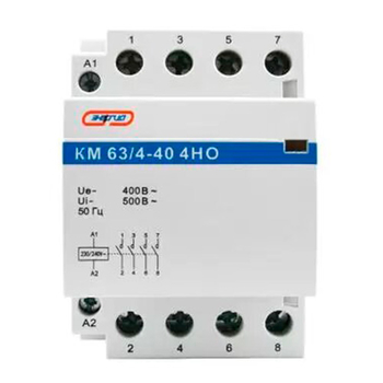 Модульный контактор КМ63/4P 40A 4НО Энергия - Электрика, НВА - Коммутационное оборудование - Контакторы - . Магазин оборудования для автономного и резервного электропитания Ekosolar.ru в Ижевске