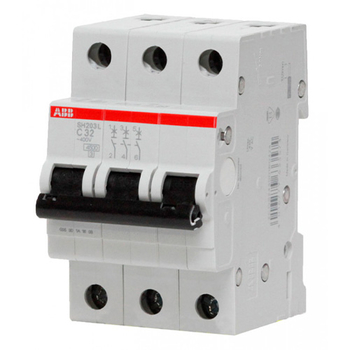 Автоматический выключатель ABB SH203L 3P 63А (С) 4,5 kA - Электрика, НВА - Модульное оборудование - Автоматические выключатели - . Магазин оборудования для автономного и резервного электропитания Ekosolar.ru в Ижевске