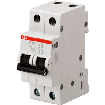Автоматический выключатель ABB SH202L 2P 25А (С) 4,5kA - Электрика, НВА - Модульное оборудование - Автоматические выключатели - . Магазин оборудования для автономного и резервного электропитания Ekosolar.ru в Ижевске