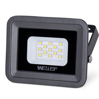 Светодиодный прожектор WOLTA WFL-10W/06W серый  5500K 10Вт SMD IP65 850Лм - Светильники - Прожекторы - . Магазин оборудования для автономного и резервного электропитания Ekosolar.ru в Ижевске