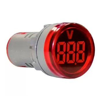 Индикатор значения напряжения AD22-RV красный Энергия - Электрика, НВА - Устройства управления и сигнализации - Сигнальная аппаратура - . Магазин оборудования для автономного и резервного электропитания Ekosolar.ru в Ижевске