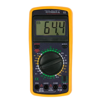 Мультиметр DT 9205A Энергия - Электрика, НВА - Измерительный инструмент - Мультимеры - . Магазин оборудования для автономного и резервного электропитания Ekosolar.ru в Ижевске