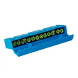 Шина TS-0609H 12 way в синем корпусе Энергия - Электрика, НВА - Щитки и аксессуары для монтажа - Шины нулевые - . Магазин оборудования для автономного и резервного электропитания Ekosolar.ru в Ижевске